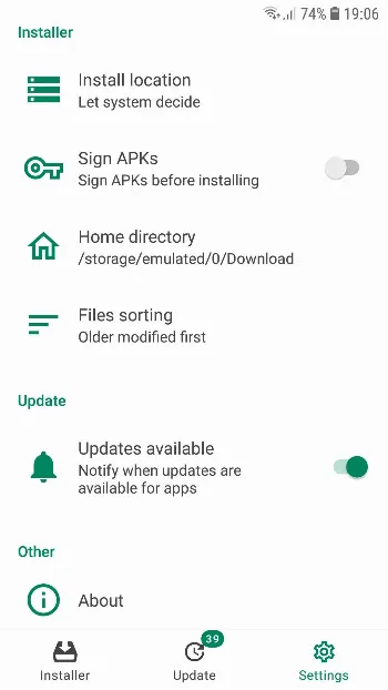 Скриншот APKCombo Installer 3