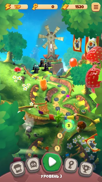 Скриншот Best Fiends (MOD) 1