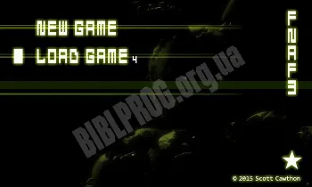 Скриншот Five Nights at Freddy's 3 1