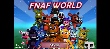 Скриншот FNaF World Remastered 1