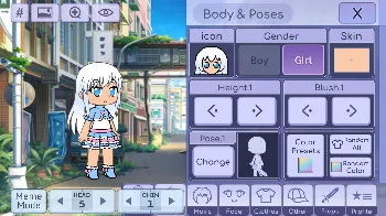 Скриншот Gacha Editx 2