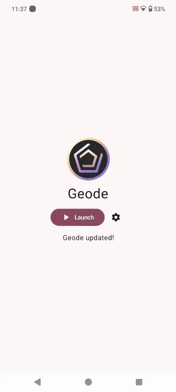 Скриншот Geode 1