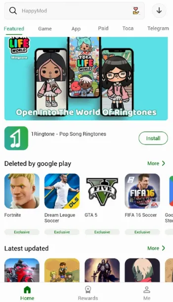 Скриншот HappyMod 2