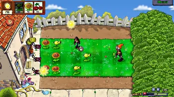 Скриншот Plants vs. Zombies Replanted 1