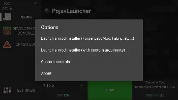 Скриншот PojavLauncher 3