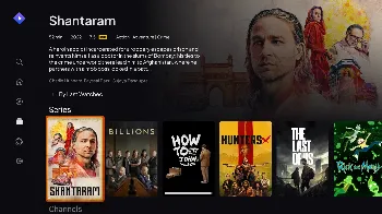 Скриншот Stremio для Android TV 2