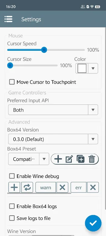 Скриншот Winlator 2