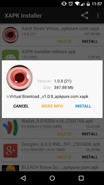 Скриншот XAPK Installer (APKPure) 2
